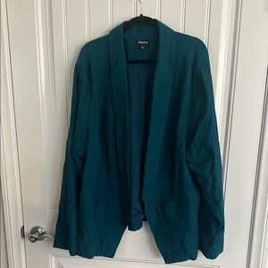 Torrid Blue Professional Blazer Structured Suit Jacket